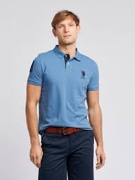 blue polo